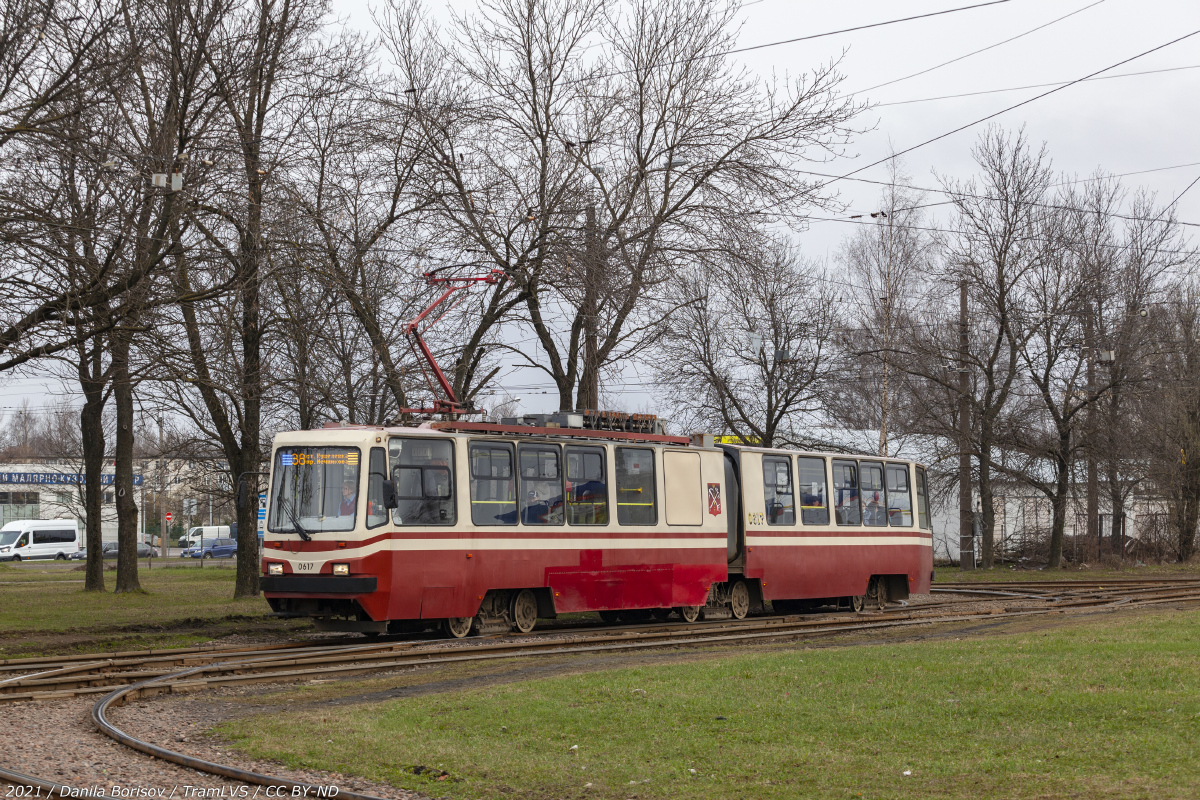 Saint-Petersburg, LVS-86K Br. 0617 Saint-Petersburg, LVS-86K Br. 0617