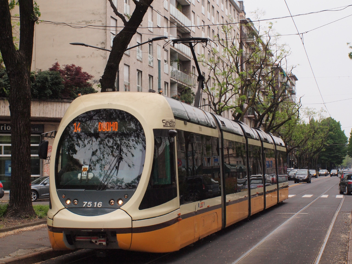 Милан, AnsaldoBreda Sirio № 7516