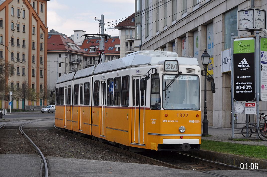 Budapest, Ganz-Hunslet KCSV7 № 1327