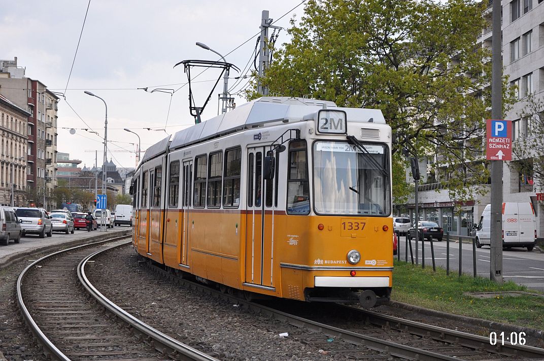 Budapest, Ganz-Hunslet KCSV7 — 1337
