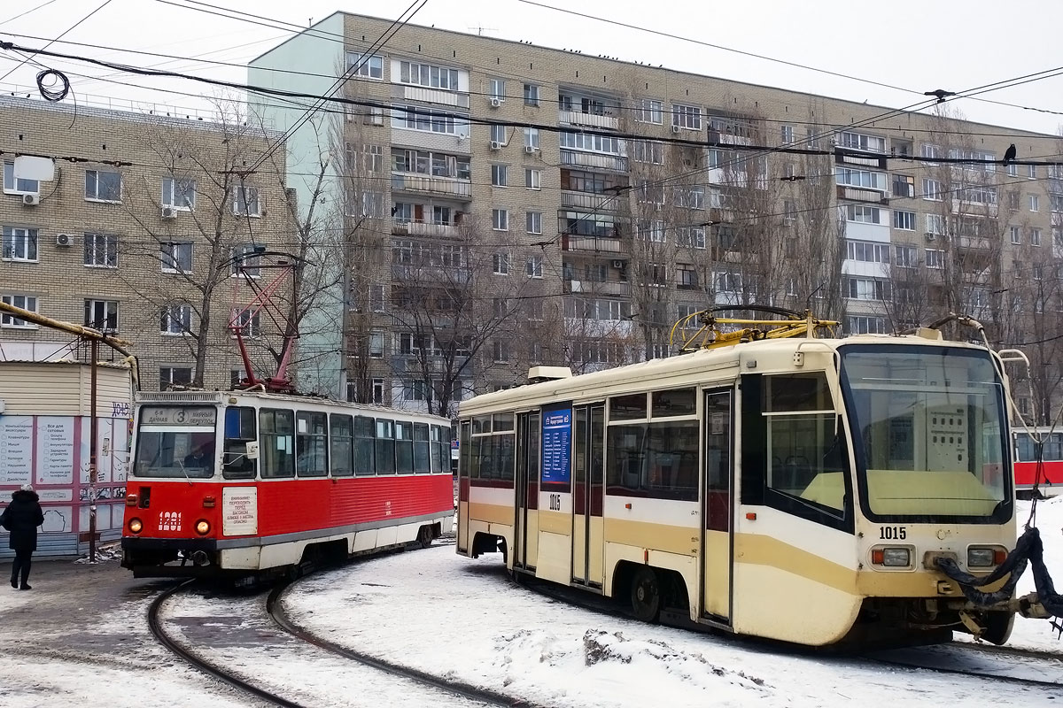Саратов, 71-605 (КТМ-5М3) № 1281; Саратов, 71-619КТ № 1015