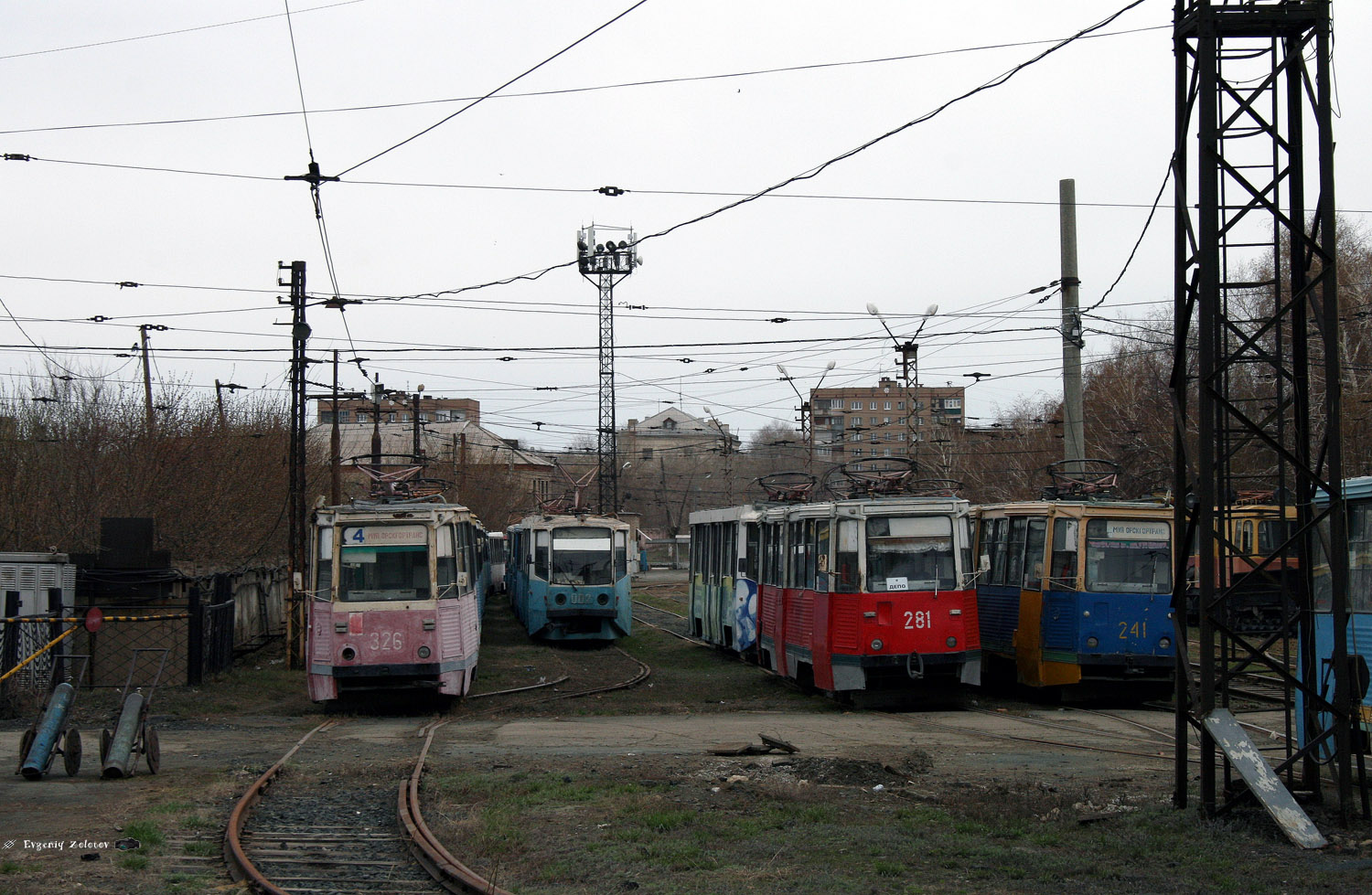 Орск, 71-605А № 326; Орск, 71-608КМ № 002; Орск, 71-605 (КТМ-5М3) № 281