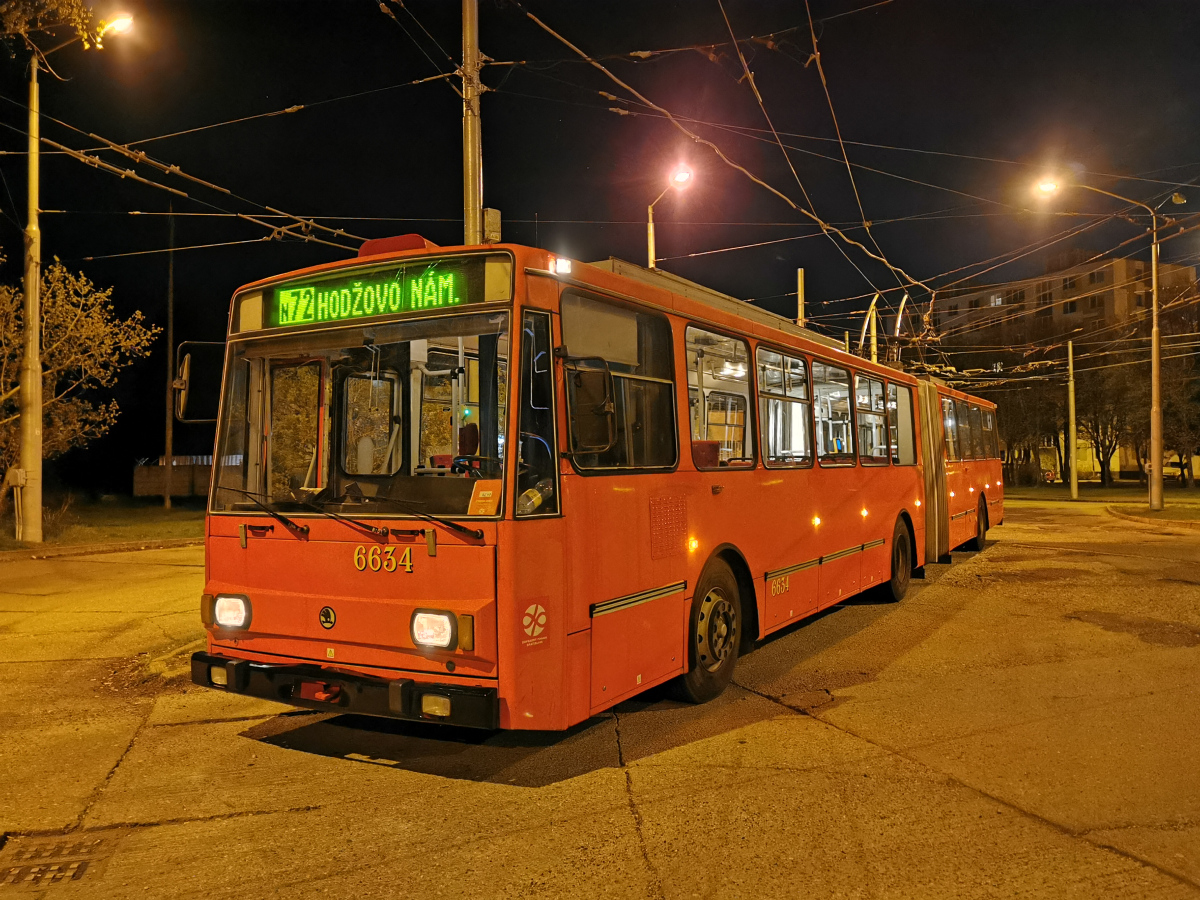 Братислава, Škoda 15Tr13/6M № 6634