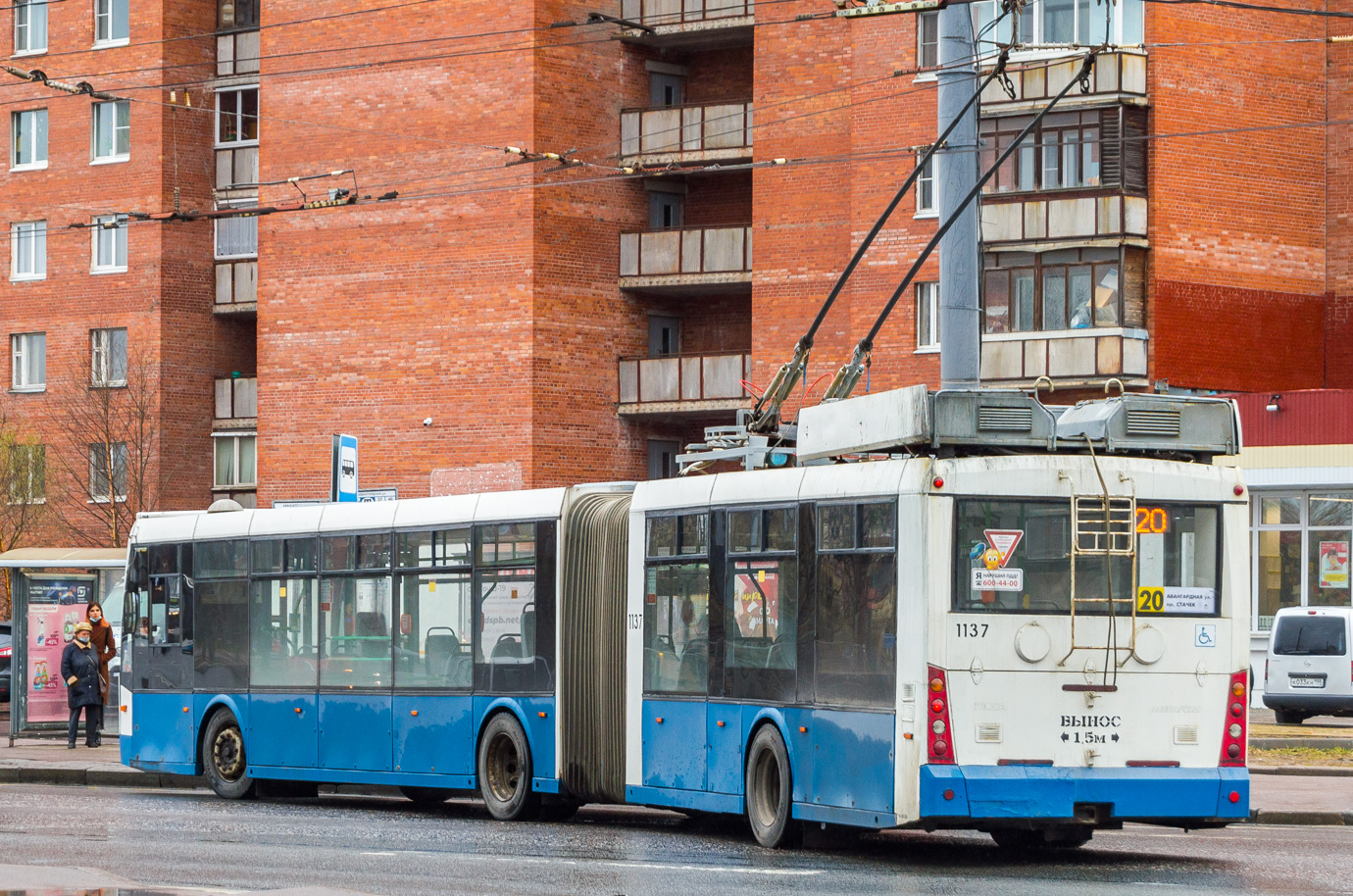 Санкт-Петербург, Тролза-6206.01 «Мегаполис» № 1137