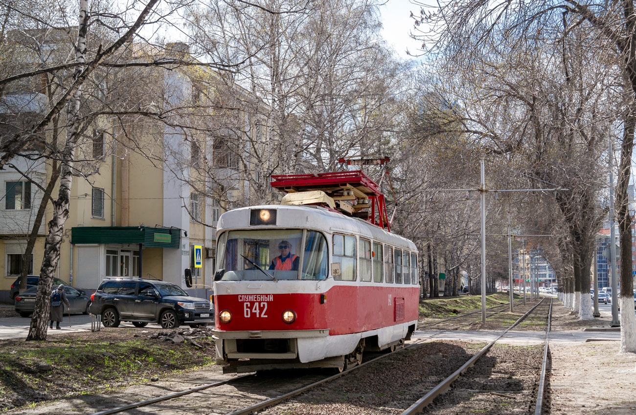 Самара, Tatra T3SU (двухдверная) № 642