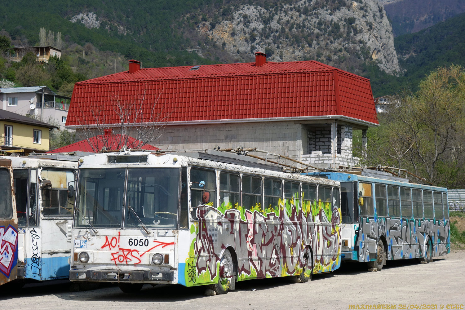 Крымский троллейбус, Škoda 14Tr02/6 № 6050