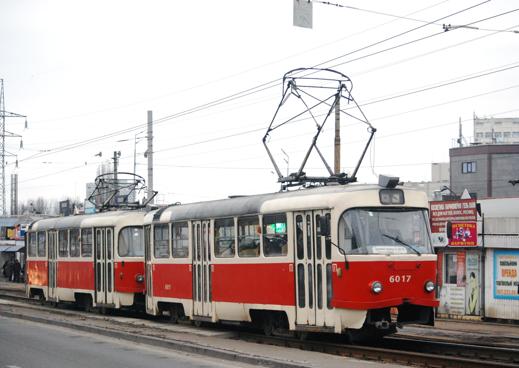 Киев, Tatra T3SU № 6017