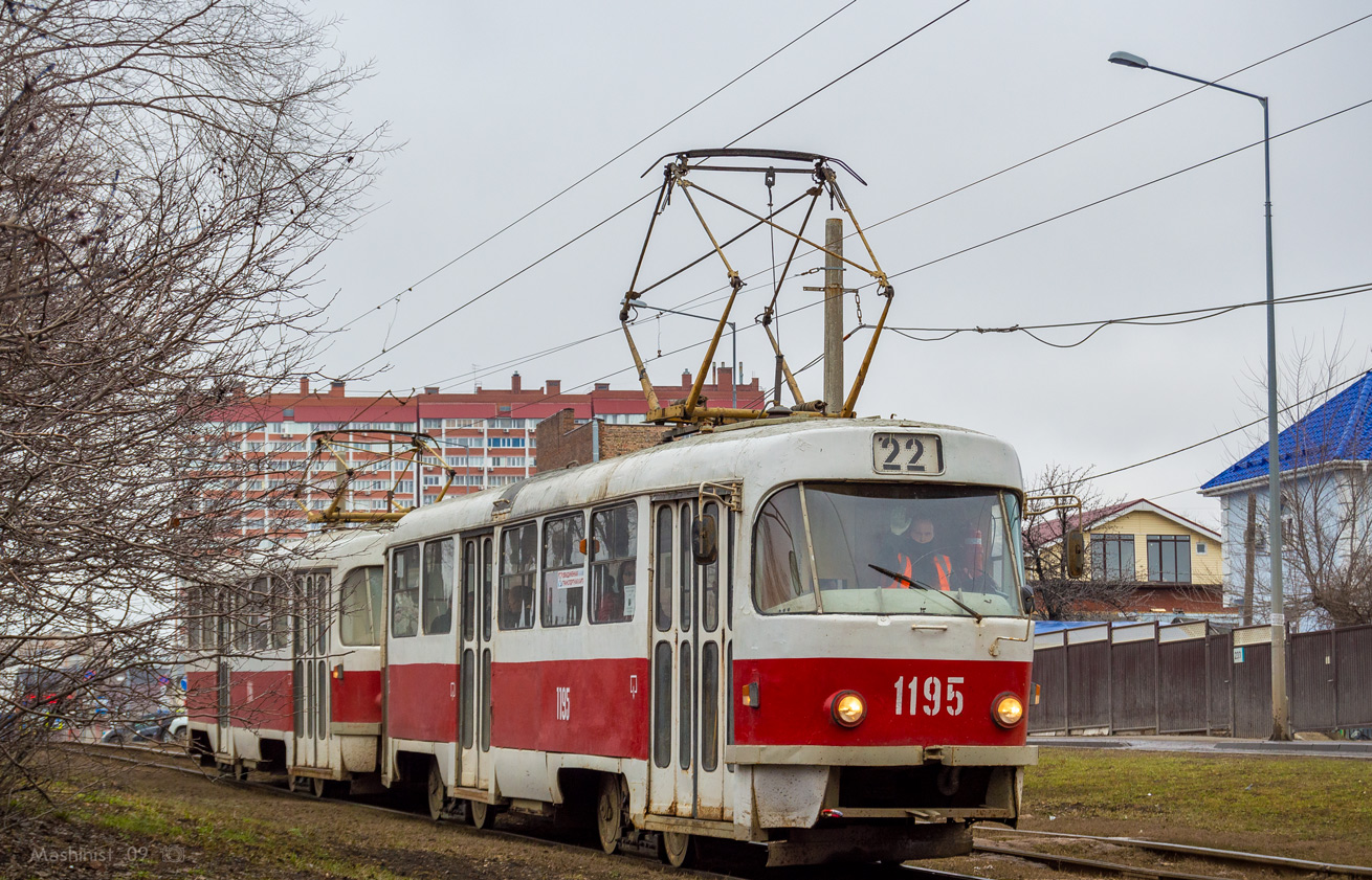 Самара, Tatra T3SU № 1195