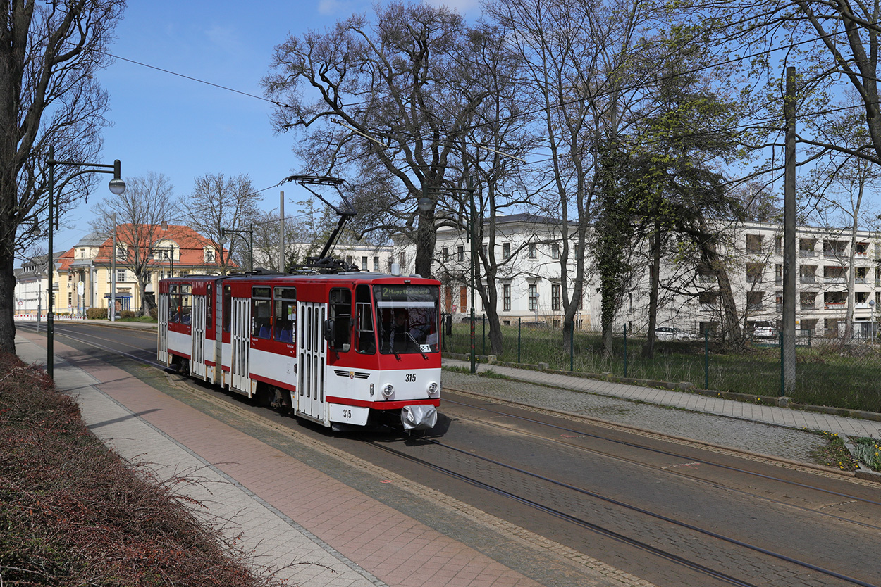 Гота, Tatra KT4DC № 315