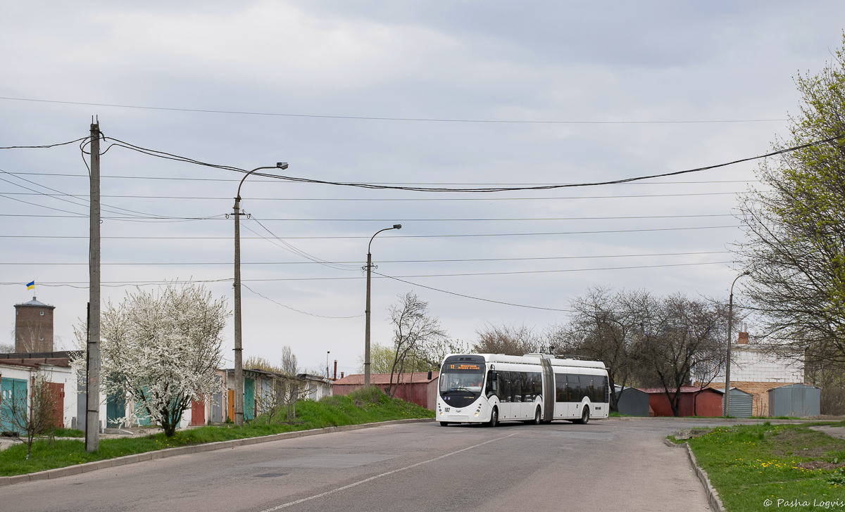Rivne — Trolleybus Lines with Use of Auxiliary Power