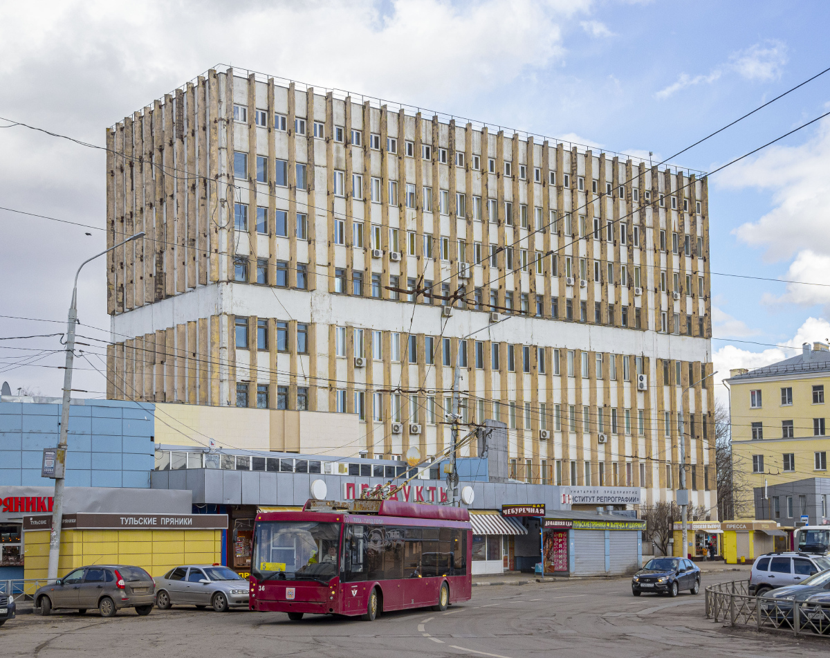 Тула, Тролза-5265.00 «Мегаполис» № 36; Тула — Троллейбусные линии