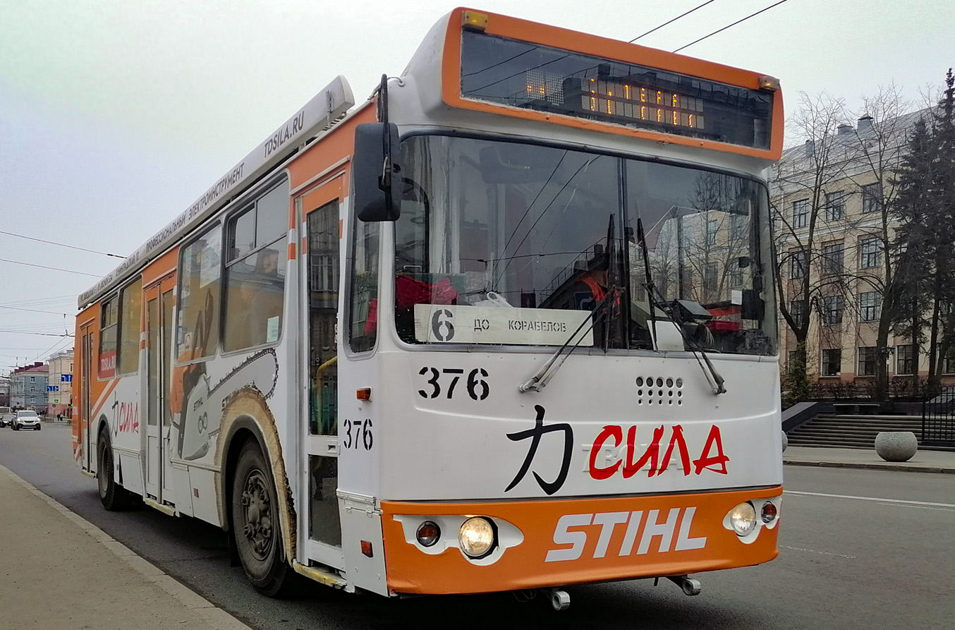 Петрозаводск, ЗиУ-682Г-016.02 (обр. 2013) № 376