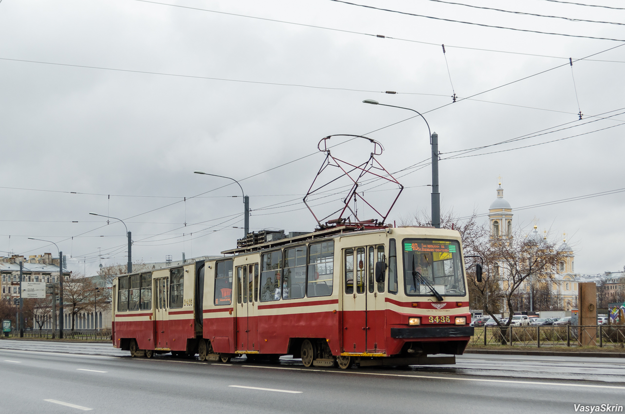 Санкт-Петербург, ЛВС-86К № 3435