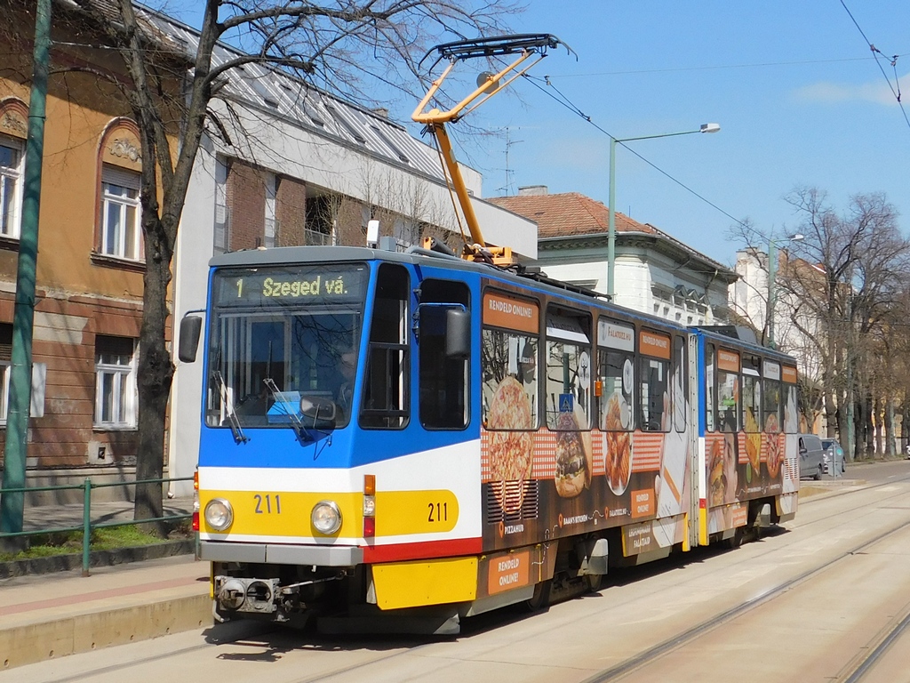 Сегед, Tatra KT4D № 211
