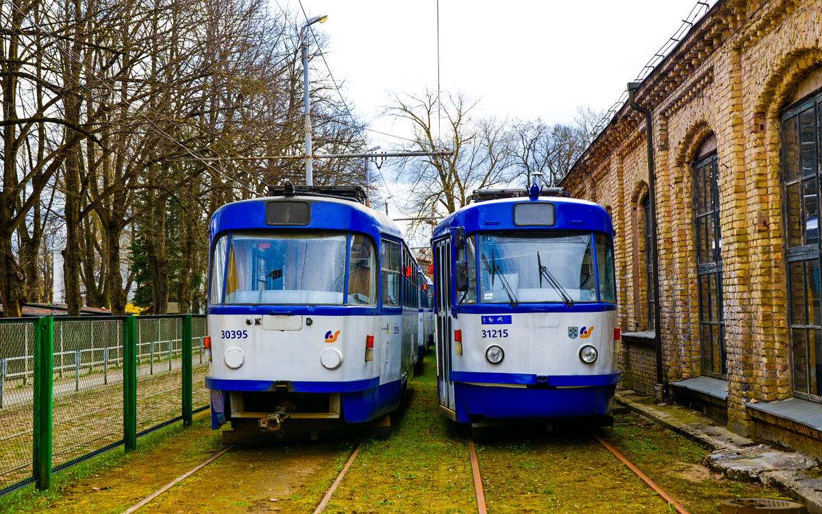 Рига, Tatra T3A № 31215; Рига, Tatra T3A № 30395