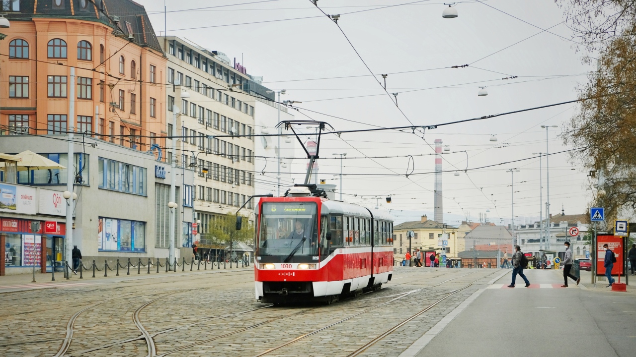 Брно, Tatra K2R.03-P № 1030