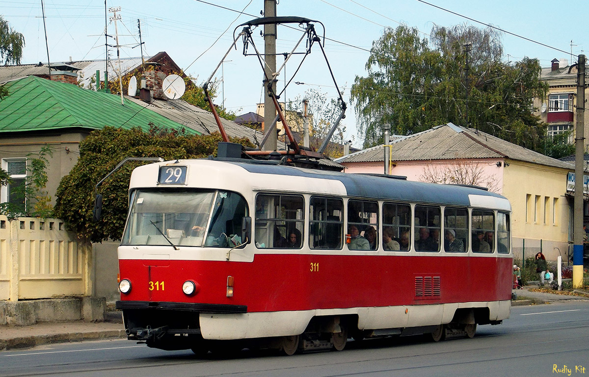 Харьков, Tatra T3 № 311