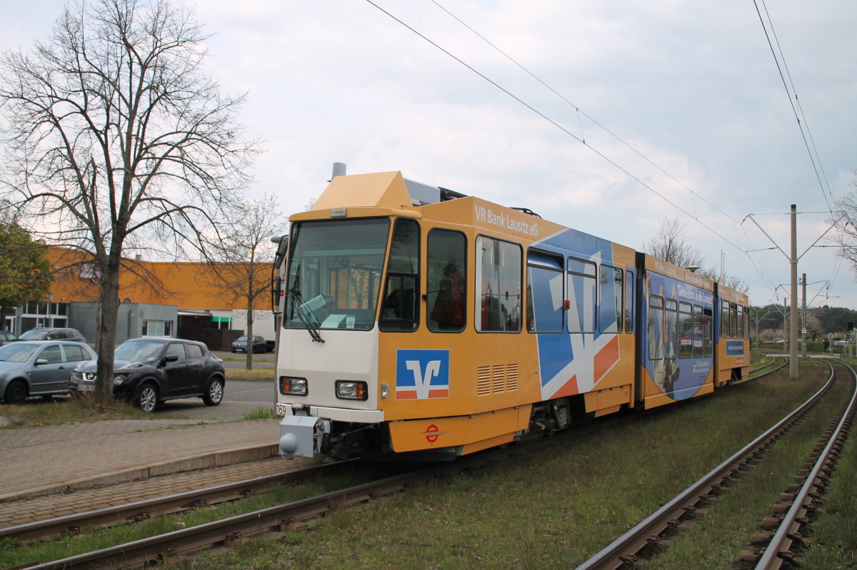 Котбус, Tatra KTNF6 № 169; Котбус — Инциденты