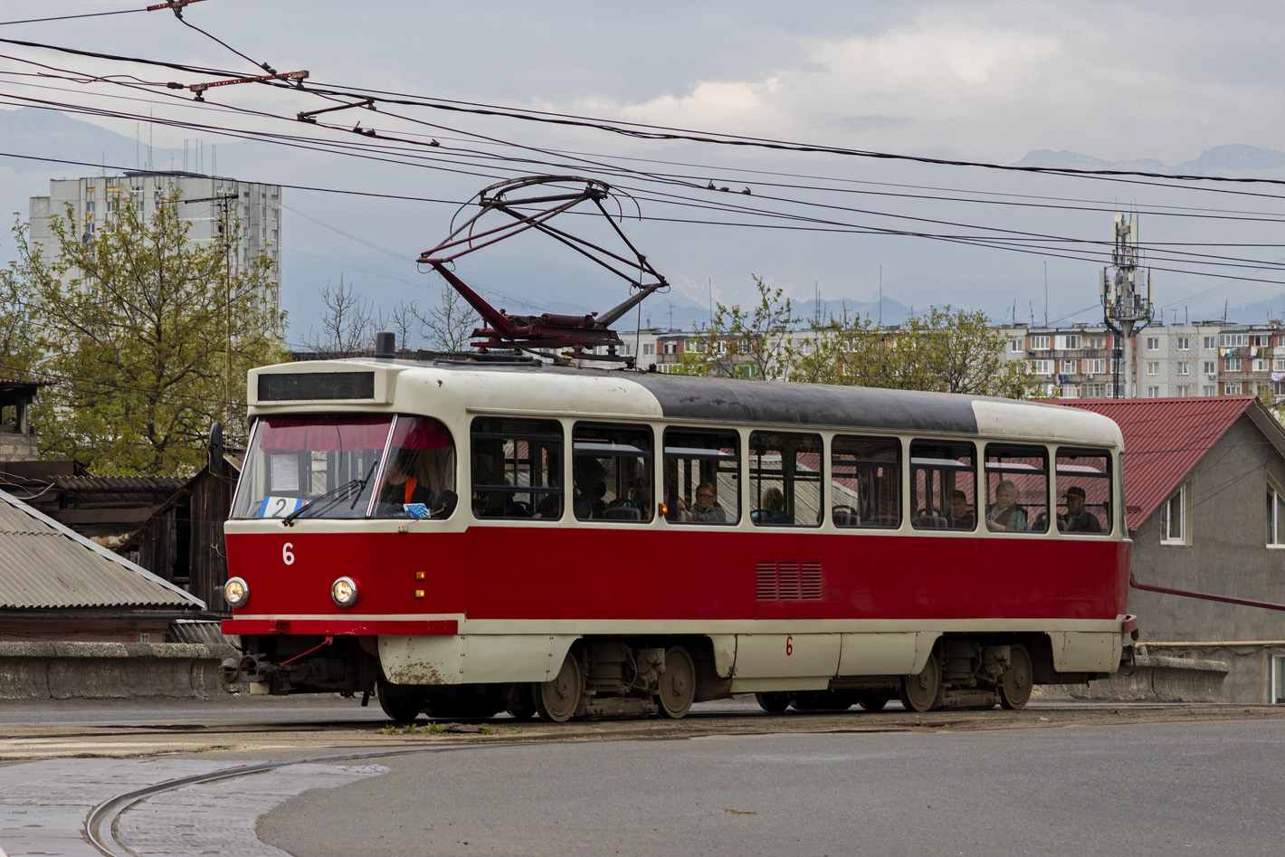 Vladikavkaz, Tatra T4DM N°. 6