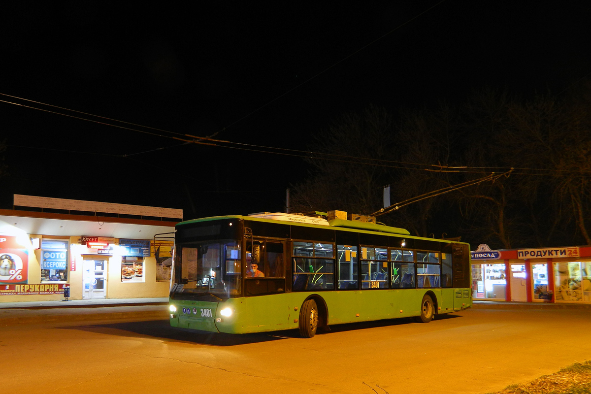 Charkov, LAZ E183A1 č. 3401