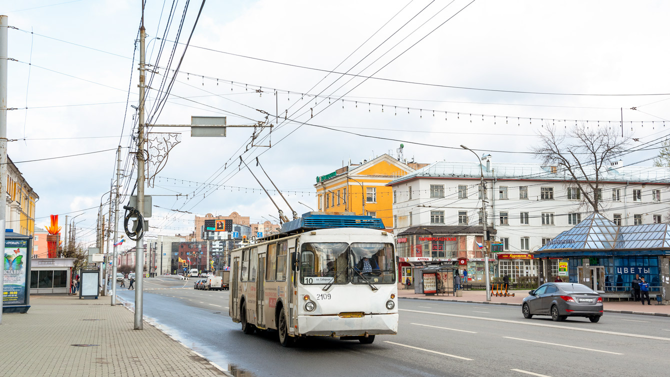 Рязань, ВЗТМ-5284 № 2109 Рязань, ВЗТМ-5284 № 2109