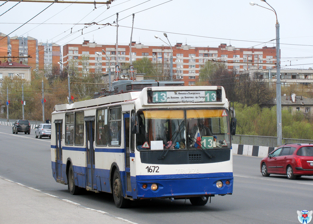 Нижний Новгород, ЗиУ-682Г-016.03 № 1672 Нижний Новгород, ЗиУ-682Г-016.03 № 1672
