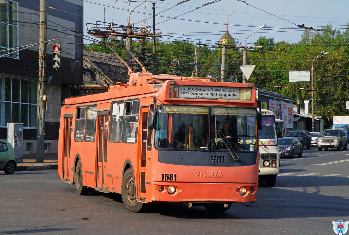 Нижний Новгород, ЗиУ-682Г-016.03 № 1681