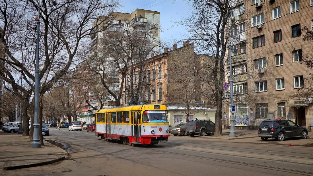 Одесса, Tatra T3R.P № 3324