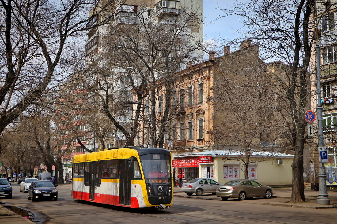 Одесса, T3 КВП Од «Одиссей» № 4072