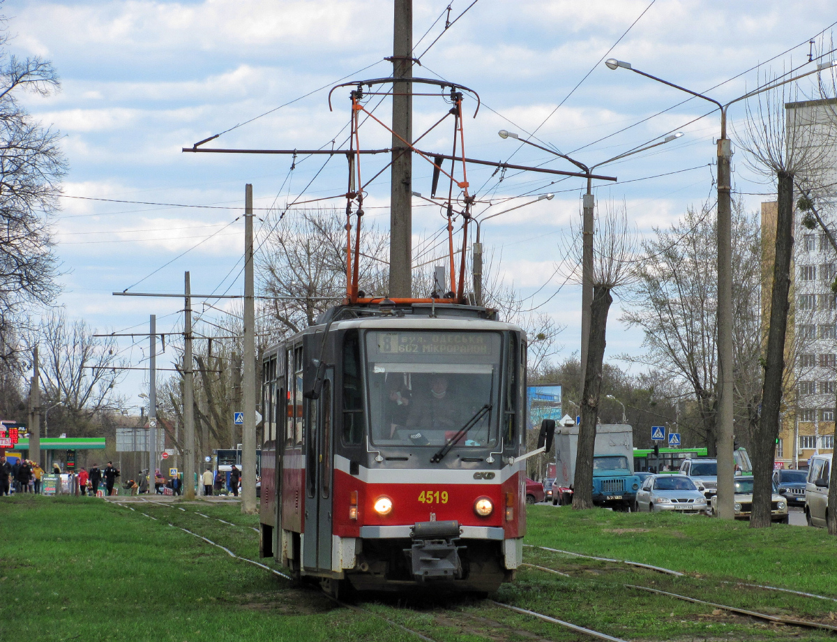 Харьков, Tatra T6A5 № 4519