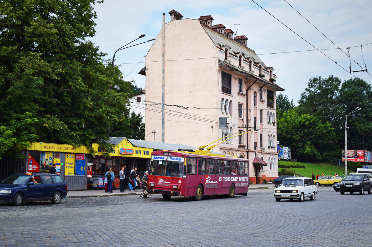 Черновцы, Škoda 14Tr89/6 № 296