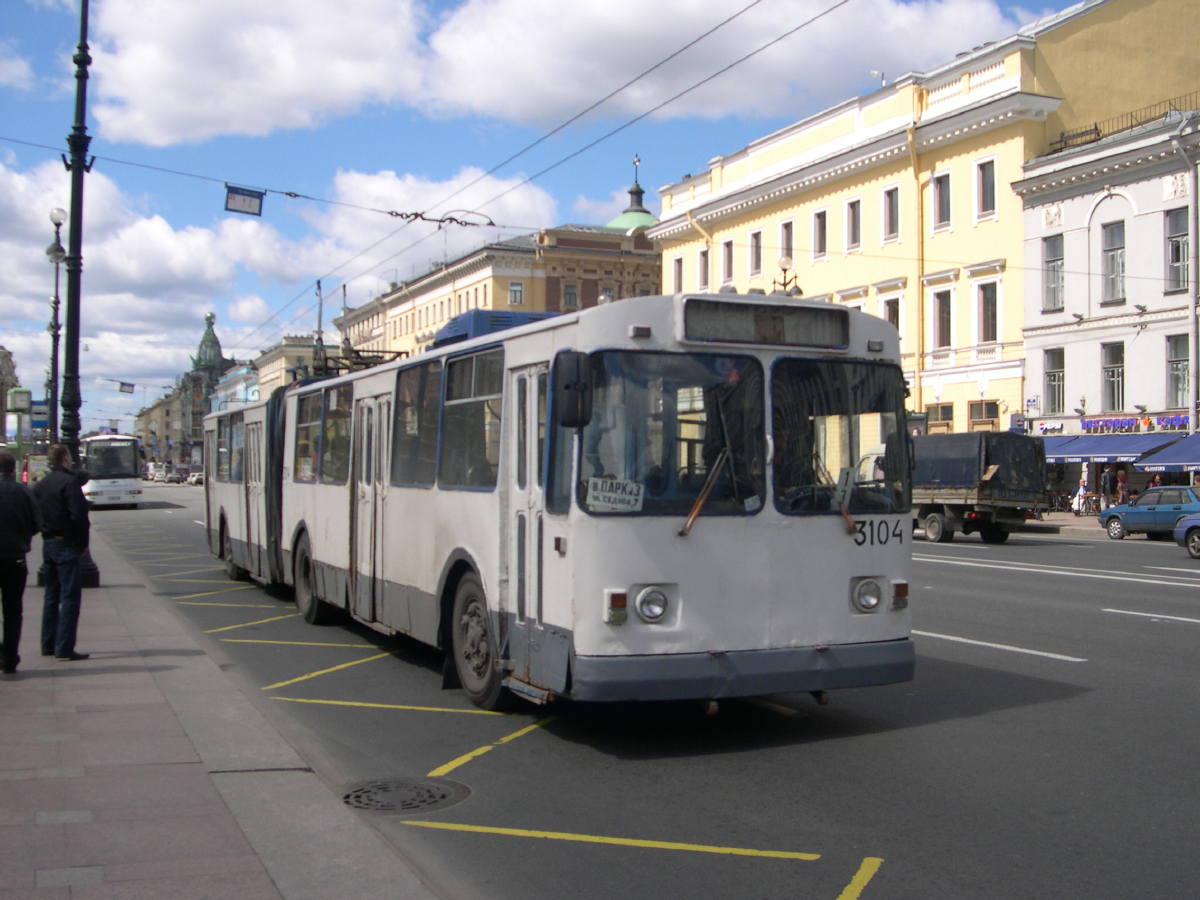 Санкт-Петербург, ЗиУ-683Б [Б00] № 3104
