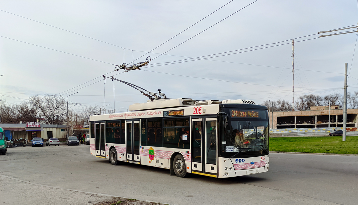 Запорожье, Дніпро Т203 № 205