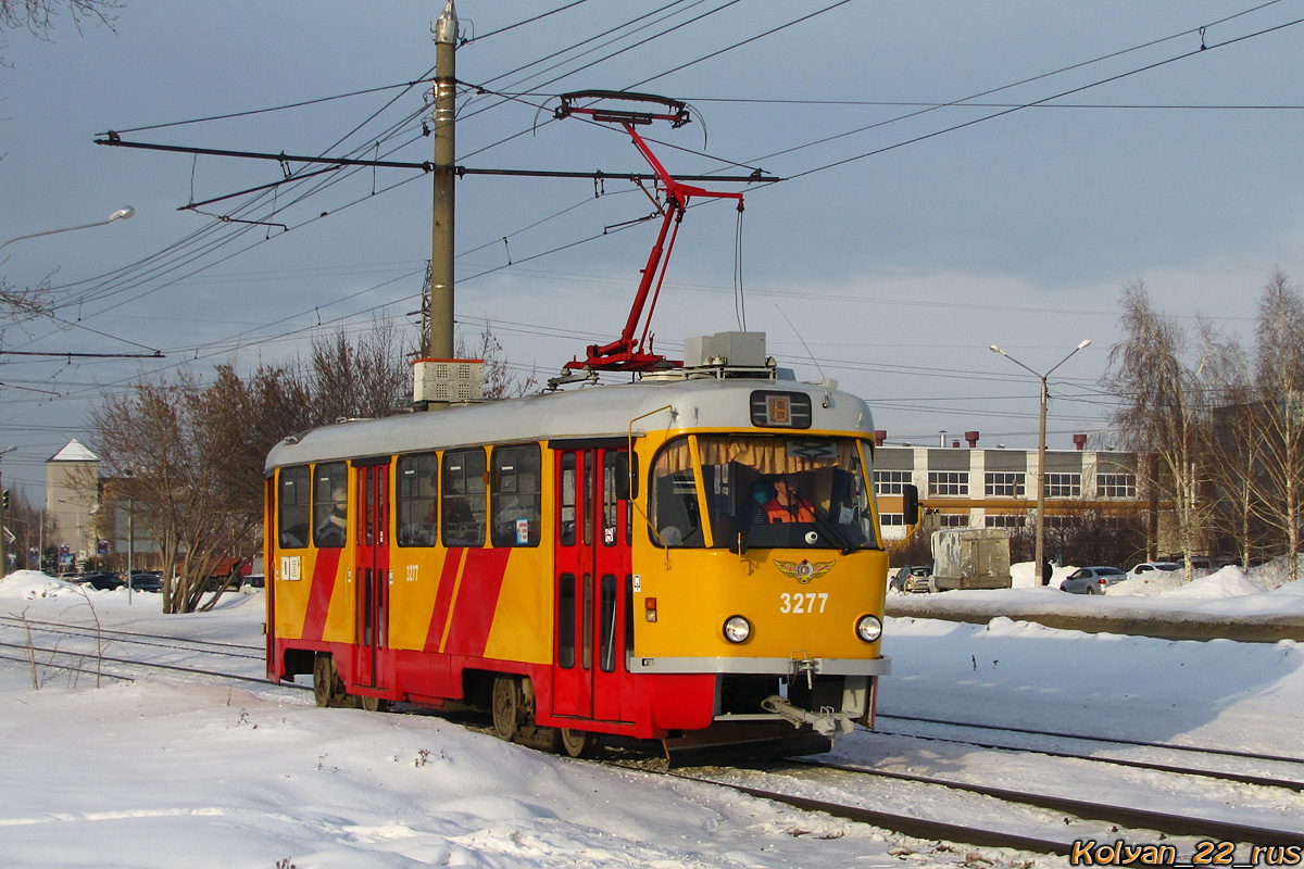 Барнаул, Tatra T3SU КВР Барнаул № 3277