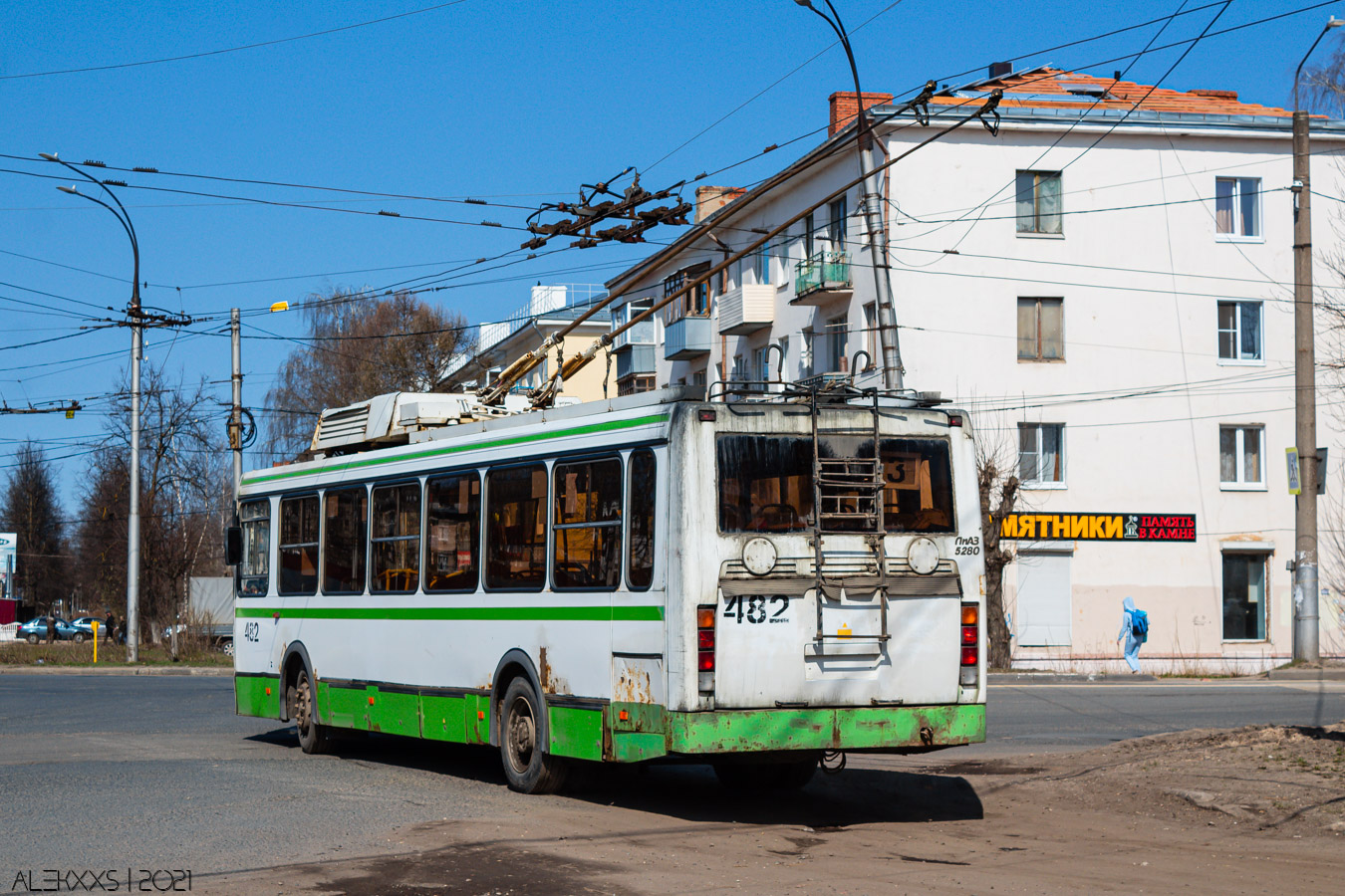 Иваново, ЛиАЗ-5280 № 482