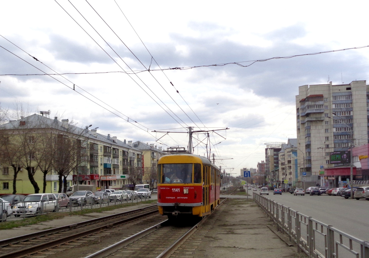 Barnaul, Tatra T3SU # 1141