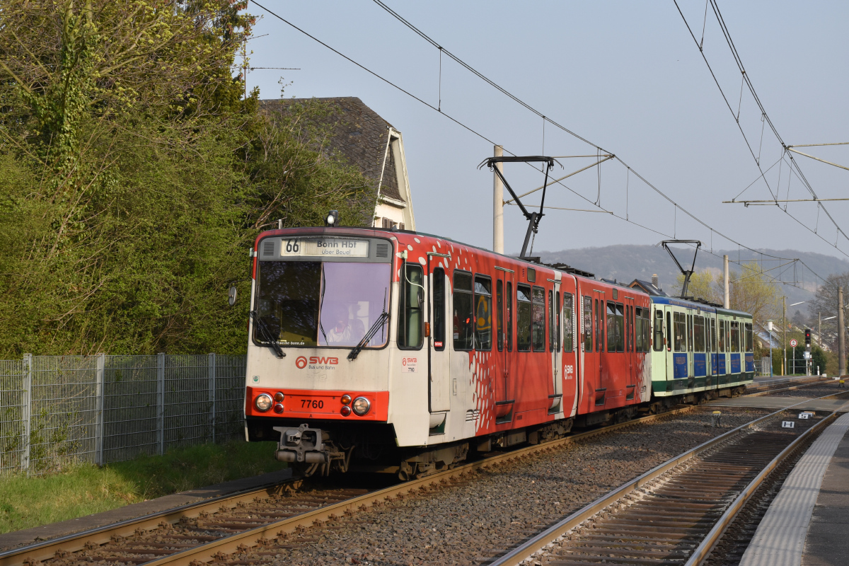Bonn, Duewag B100S Br. 7760