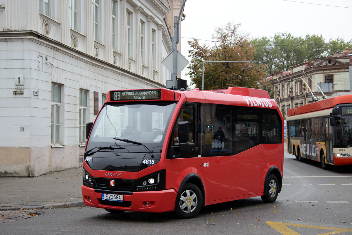 Вильнюс, Karsan e-Jest № 4615
