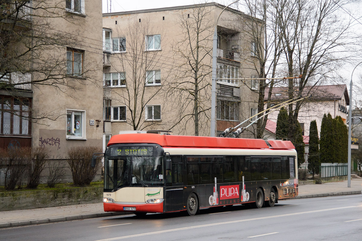 Вильнюс, Solaris Trollino II 15 AC № 1679