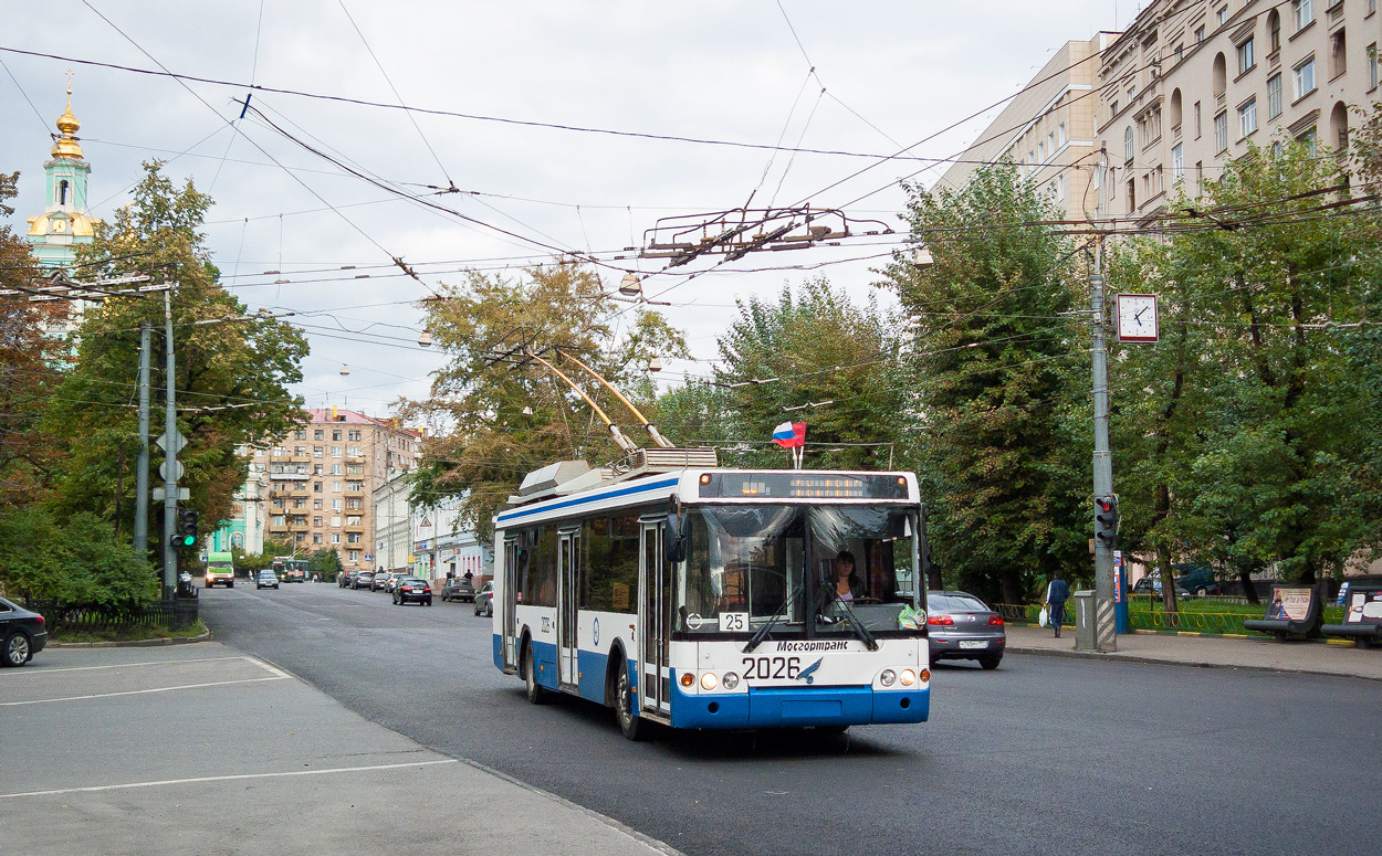 Москва, МТрЗ-52791 «Садовое Кольцо» № 2026