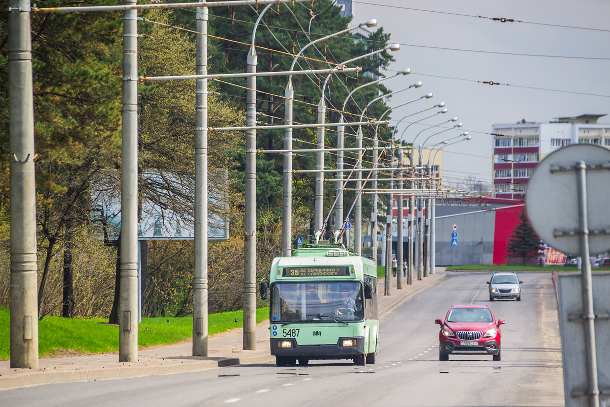 Минск, БКМ 321 № 5487