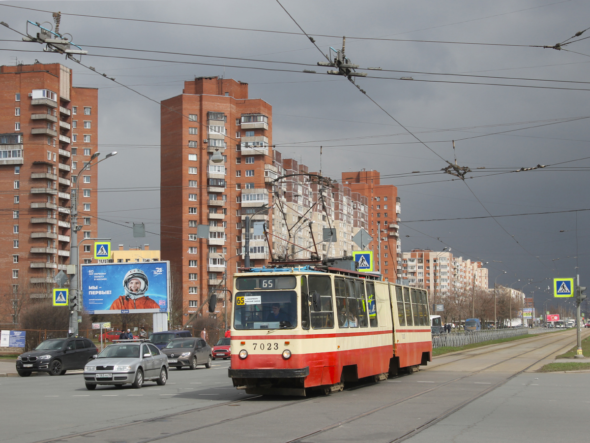 Санкт-Петербург, ЛВС-86К № 7023