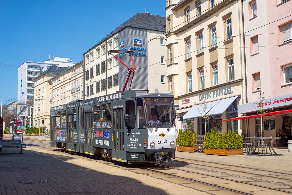 Плауэн, Tatra KT4DMC № 214