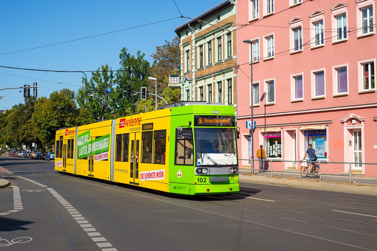 Бранденбург-на-Хафеле, Duewag MGT6D № 102