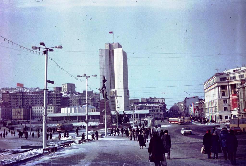 Vladivostok — Historic Photos — Tramway (1971-1990)