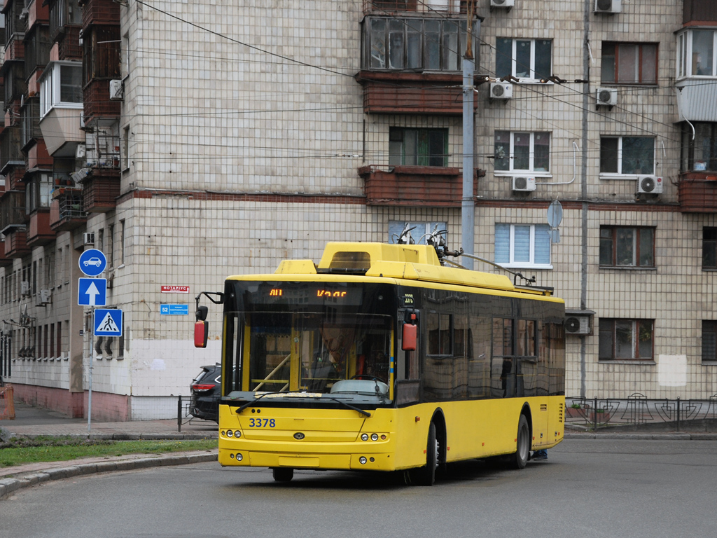 Кіеў, Богдан Т70110 № 3378