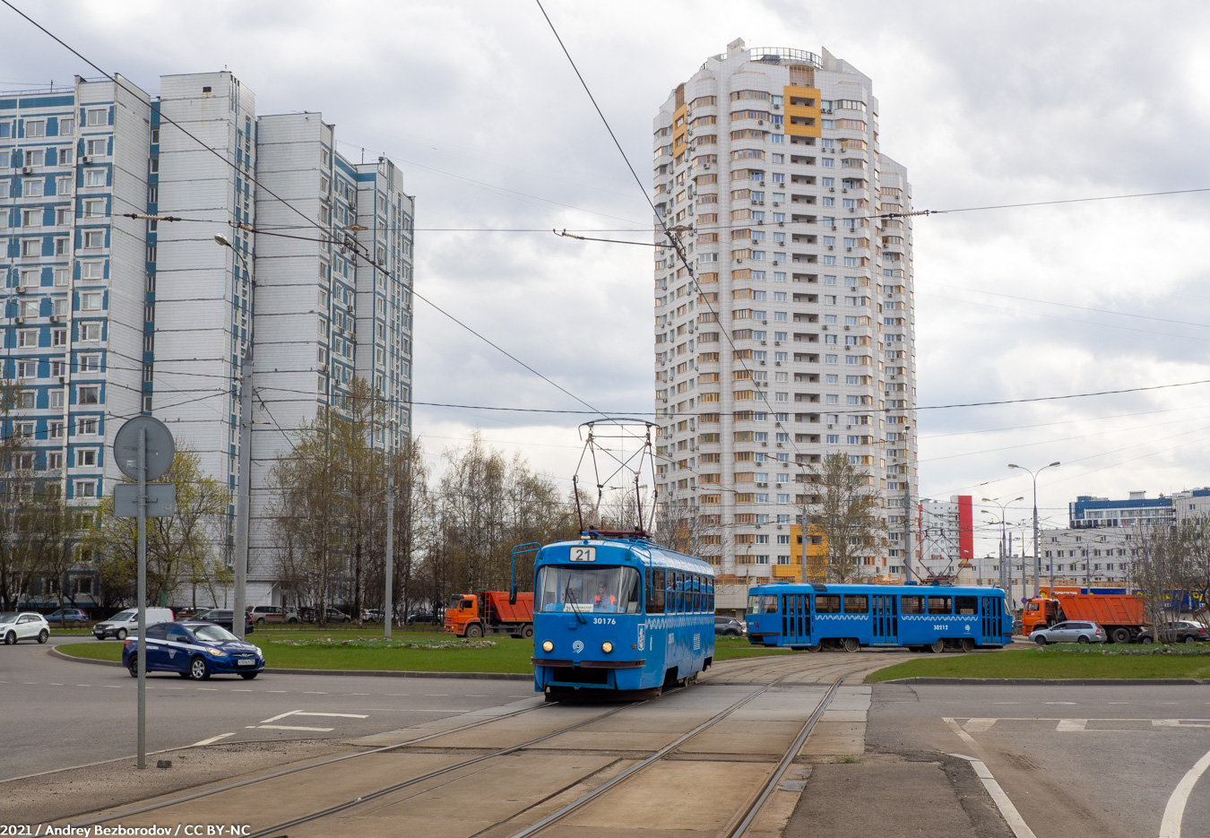 Москва, МТТЧ № 30176; Москва — Трамвайные линии: СЗАО