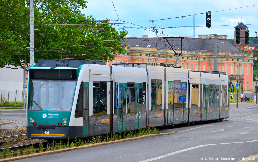 Потсдам, Siemens Combino XL № 416
