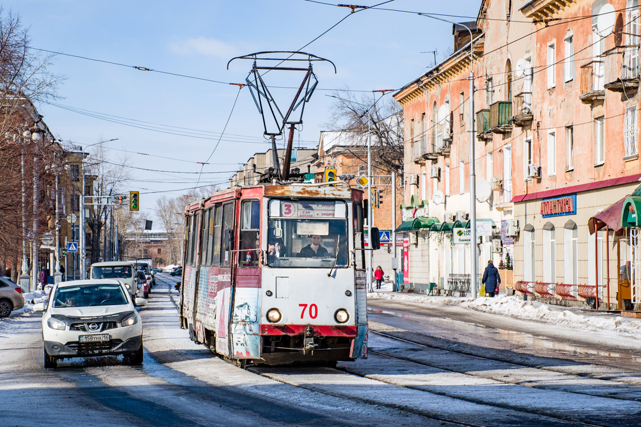 Усть-Каменогорск, 71-605 (КТМ-5М3) № 70