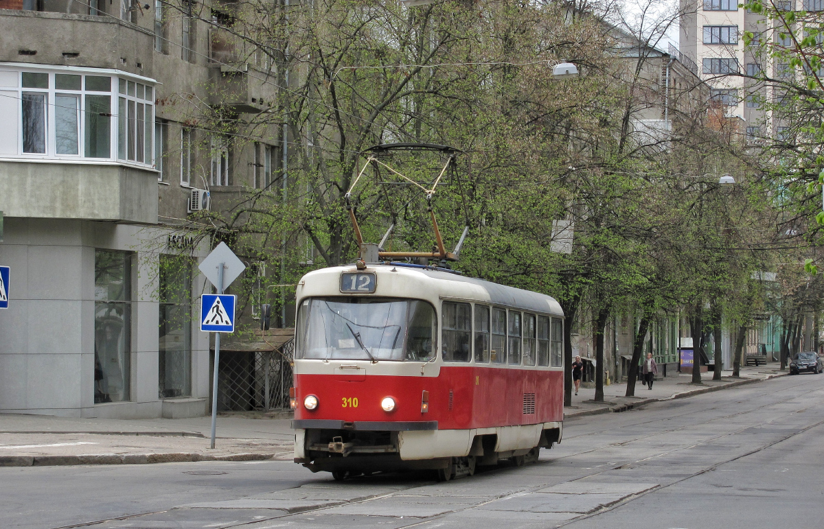 Харьков, Tatra T3SUCS № 310